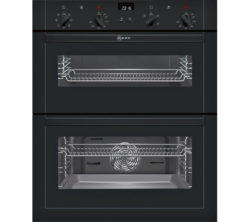 NEFF  U17M42S5GB Electric Built-under Double Oven - Black